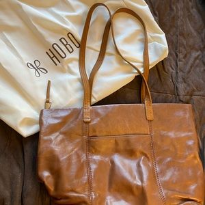 Medium Hobo International Leather Shoulder Bag